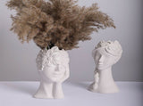 Vase White Ceramic Vases for Home Living Room Guesthouse Decoration V1294-YM0718-220825MQ02-4