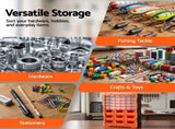 Giantz Tool Organizer 39-Drawer Hardware Cabinet Screw Storage Box Anti-Drop TO-SCREW-39DW-OR
