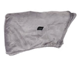 USB Heated Warm Shawl Lightweight Coral Flannel Electric Shoulder Blanket for Winter Light Gray V1294-YM3117220229711-0421