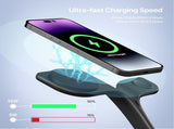 4 in 1 Wireless Charging Station with Night Light V1031-WLC-4SDNL-559