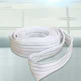 Industrial Lifting Sling 2t X White, Wear Flat, Cargo Resistant, Lifting Sling for Trailer, 1m V1237-MS-626-197