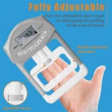 Digital Dynamometer Hand Grip Strength Muscle Tester Electronic Power Measure V201-FDZ0012DG8AU