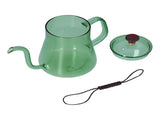 Long Spout Kettle Large Capacity Heat Resistant Easy to Clean Long Mouth Coffee PotGreen V1294-YM0714-3118210257912