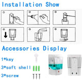 Automatic Hand Soap 700Ml Wall Mounted Soap Touchless Hand Sanitizer Shampoo V1188-MS-227-2460