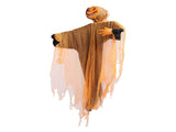 Hanging Pumpkin Ghost with Sound Battery Powered Rotatable Head Light Up Ghost Pumpkin Decoration V1294-YM0901-3115240055611