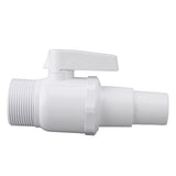 2 Way Ball Valve PVC Pool Ball Valve Replacement for Hayward SP0729 Econoline Above Ground Pool Pump V1294-YM0901-3111240102111