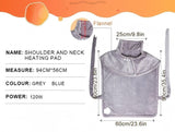 Neck Heating Cape Smart Temperature Control, Warmth in an Instant.GREY V1232-PJDRT001