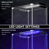 6W Aquarium Blue White LED Light for Tank 30-50cm V274-AQ-LED40-6W