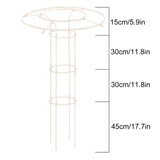 Assembled Umbrella Flower Stand Climbing Vine Plant Easy to Install Garden Plant Support V1294-YM0716-230111QY05-2