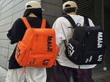 Fashion Backpack Sport Backpack Travel Backpack Four-Color Backpack Trendy - Black - Size L V1347-127-12590-BLK-L