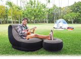 Intex Ultra Lounge Inflatable Chair and ottoman 68564 V1032-IXULTRACHAIR_68564