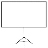 Projector Screen with Stand, 80 Inch 160&deg Wide Angle Indoor Outdoor Projection Screen, 169 4K HD V952-ZJSTYPMEKSJZ80OE1001V0