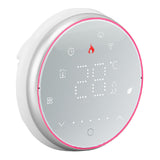 Smart Home Thermostat Wireless Smart WiFi Voice APP Controlled Thermostat with Round Base for Water V1294-YM0901-3114230117012