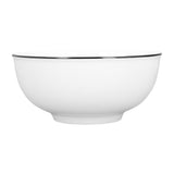 Durable Black Line Ceramic Tableware Bowls for Salads Soups Stews Desserts Noodles8 Inches V1294-YM0523-3118210321212
