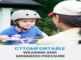 OutdoorMaster Youth & Kids Bike Helmet - Adjustable Multi-Sports Skateboard Helmet with Removable XFOM-HS001-WHT-L