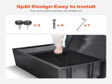 Package Delivery Boxes for Outside, 90.9 cm Mailbox for Parcel with Lock, Galvanized Steel Package V952-BGXHSDXGFTS4W8MXTV0