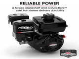 Baumr-AG Motorised Tracked Wheelbarrow Dumper, Briggs & Stratton CR950 Petrol Engine, 300kg Capacity V219-BRWPWRBMRBT96