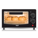 Compact 7L Countertop Electric Oven with Adjustable Temperature and Timer, Metal Housing, Visible V1341-ZY-VS82TKM8-BEIGE