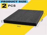 6Pack Polyurethane Foam Sheet- 16 X 12 X 2 Inch Foam Inserts for Cases- Packing Foam Pads for V1366-AZ2-W-22081