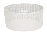 Drum Lamp Shade E27 E14 Clip Fir Leaf Shape Hollow Out Metal Decorative Lampshade Cover for Table V1294-YM0703-3119230016911