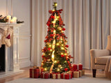 Jingle Jollys Pop Up Christmas Tree Pre Decorated Artificial Christmas Tree 160cm PUT-XMAS-5IN-1