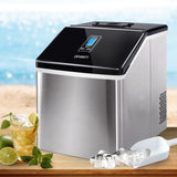 Devanti 18kg Ice Maker Machine Stainless Steel IM-ZB-18F-SS