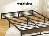 Artiss Bed Frame Metal Frame Double Size Bed Base 2 Drawers OSLO MBED-C-OSLO-D-DRAW