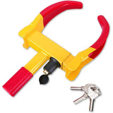 Universal Wheel Lock Heavy Duty Security Trailer Wheel Lock Tires Anti Theft for Car SUV Boat V1369-AZ3-W-22396