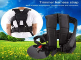 Universal Trimmer Double Shoulder Strap Mower Polyester M Shaped Belt for Brush Cutter Garden V1294-YM0901-JY09307