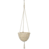 Natural Hanging Seagrass Plant Baskets Dural Layer Flower Planting Basket Holder Garden Decor V1294-YM0717-10126767