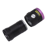 365nm Flashlight Aluminium Alloy USB Type C 60W UV 365nm Light Flashlight for Cat Urine Detection V1294-YM0703-3119230083411