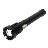 LED Flashlight with COB USB Charging Zoomable Telescopic Flashlight Red White Portable Light V1294-YM0703-3119230028911