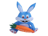 1.2 m Easter Inflatables Rabbit Cartoon Cute Fun Innovative Blow Up Easter Inflatable Outdoor V1294-YM0901-3115230150411
