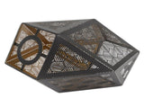 Metal Lampshade E27 E26 Polygonal Modern Hollow Lamp Shade for Table Lamp Pendant Floor Light V1294-YM0901-3119240085811