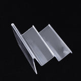 Wallet Holder Stand 3Pcs Transparent Acrylic Desktop Storage Rack V1366-AZ2-W-13564