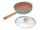 Sauce Pan Stick Proof Aluminum Alloy Multi Functional Milk Pot with Wooden Handle for Induction Gas V1294-YM0512-3118220271612