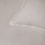 Accessorize Stone 400TC Stone Bamboo Cotton Double Stitched Quilt Cover Set King V442-HIN-QUILTCS-BAMBOOCOTTON-STONE-KI