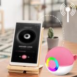 Portable Karaoke Microphone Machine Mini Bluetooth Speaker with 2 Wireless Mics Pink V1263-JX-6981-2