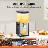 VEVOR Commercial Beverage Dispenser 18L Cold Juice Ice Drink Dispenser for Party V952-SYYLJJBSJXS1TJCUTV3