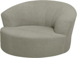 2 Pack Swivel Barrel Chair Slipcover Stretch Soft Washable Furniture Protector for Round Club Accent V1189-LC-RY-00229