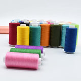 Sewing Machine Threads Kits,36 Colors Polyester Thread Sewing Thread,400 Yards Per Spools for Hand V1192-AZ-W-31791
