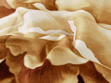 Golden Bloom Majesty Caramel Blossom 3 Piece Comforter Set V745-AB011171AJ3