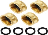 Brass Garden Hose Splitter Brass Garden Hose End Caps V1258-DP02-C-189