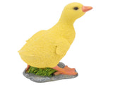 Garden Duck Statue Outdoor Yard Resin Cute Animal Lawn Figurine Patio Ornament Sculpture Art Yellow V1294-YM0521-3111230036211