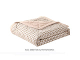 Reversible Patchwork Quilts Queen Size, 78.74x59.05in Lightweight Plaid Bedspreads Coverlets Quilt V1189-WXFWAL-20260326-03129