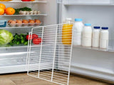 Heavy Duty Steel Wire Refrigerator Organizer Shelf, Freezer Storage Rack, Easy to Clean, 1 Piece V1369-AZ3-W-18701