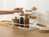 Spice Rack Organizer Seasoning Bottle Jar Shelf Multifunctional Home Kitchen Organizing Storage Rack V1294-YM0626-3118220314111