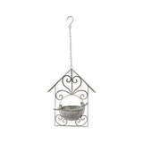 Fleur House Birdfeeder on Chain 61cm V637-74091BRD