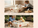 Collapsible Pet Bathtub with Side Drain Plug,Easy Hanging,Foldable Portable Tub for Dogs V1369-AZ3-W-17936