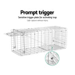 Gardeon 2x Animal Trap Cage Possum 66x23cm TRAP-CAGE-6623X2